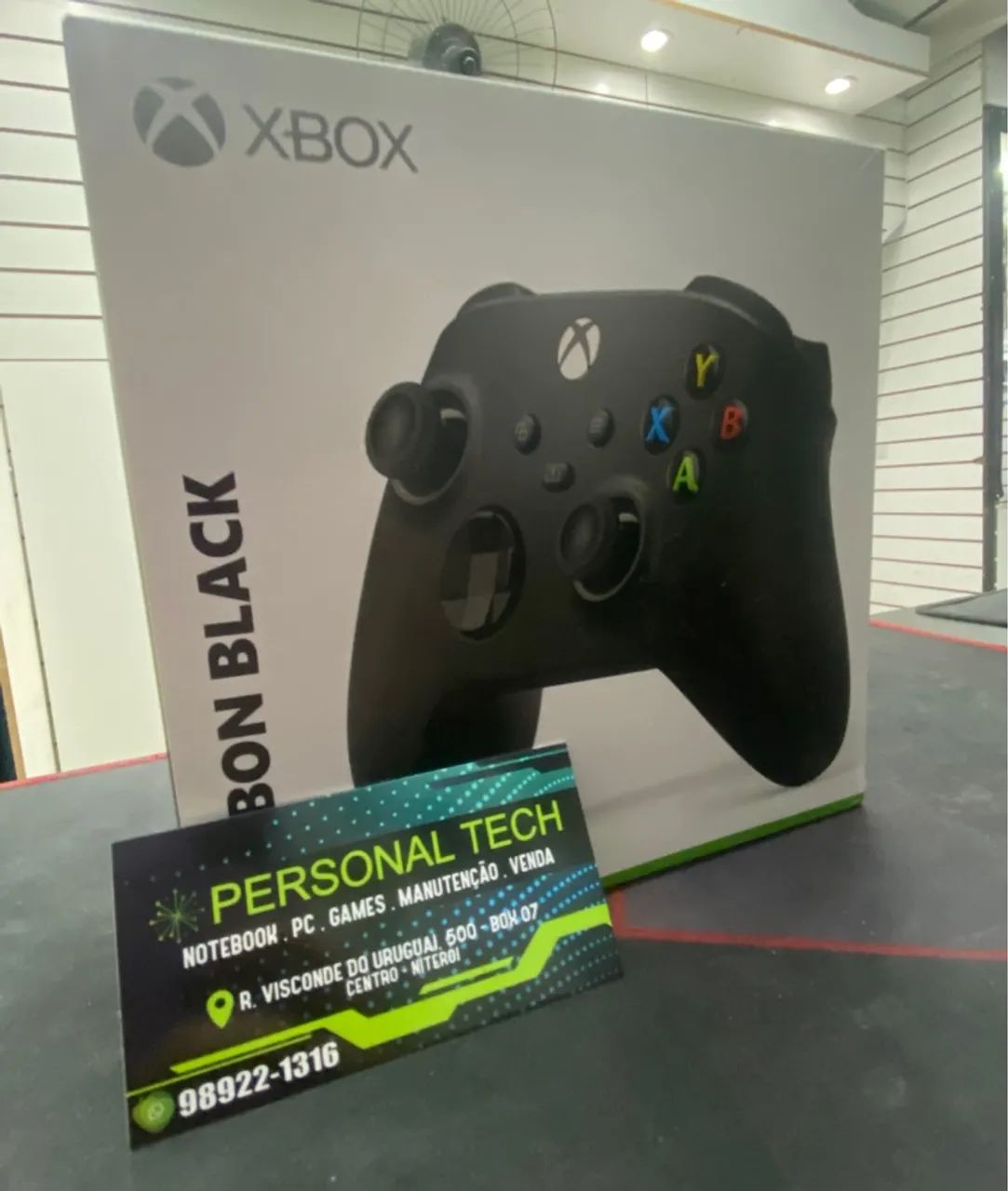Controle Xbox Series X Carbon Black - Foto 4