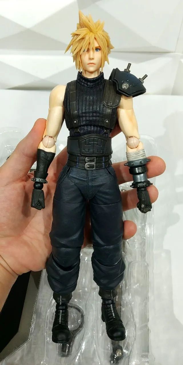 Play Arts Kai Final Fantasy Vii Remake Cloud Ver. 2 Original - Foto 2