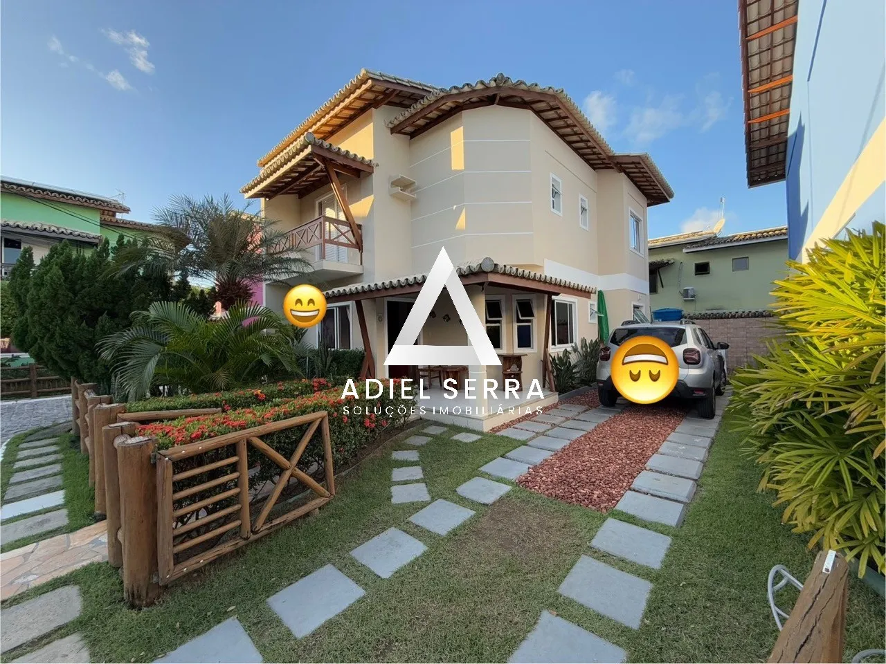Stella Maris | Casa Duplex | 3 Quartos | 125m² | 2 Vagas | Energia Solar | Total Infraestr