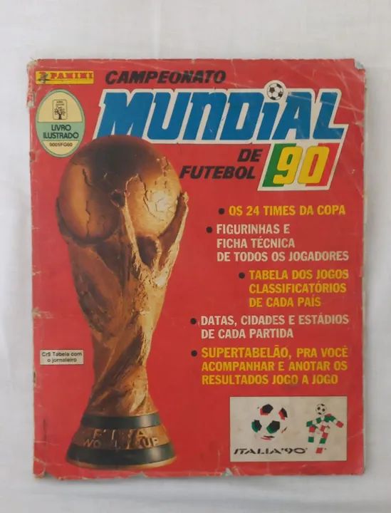 Album copa do Mundo 1990 