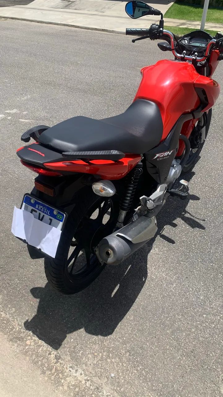 Honda fan 160 vermelha - Foto 6