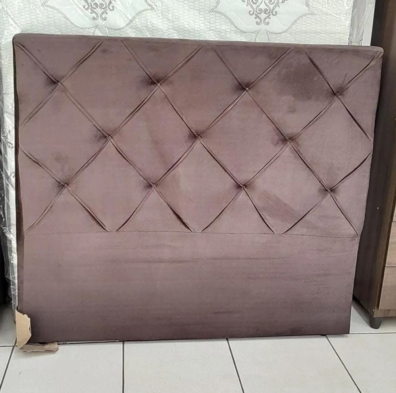 Cabeceira de Cama veludo - Foto 2