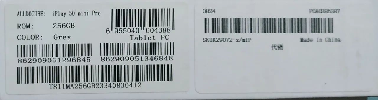 TABLET ALLDOCUBE IPLAY 50 MINI PRO  - Foto 5