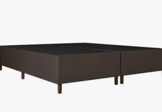 Cama box base e suporte Queen 