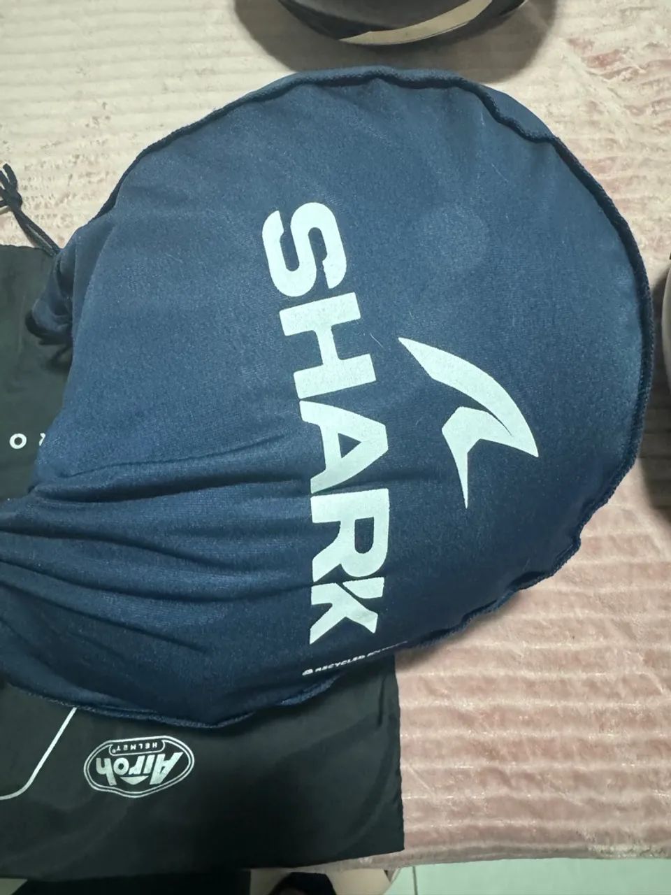 Capacete de Moto Shark Preto Fosco - Foto 4