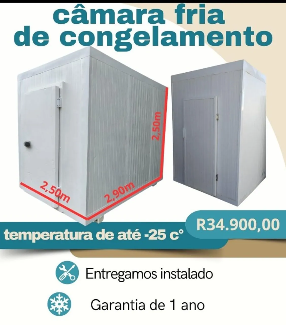 câmara fria