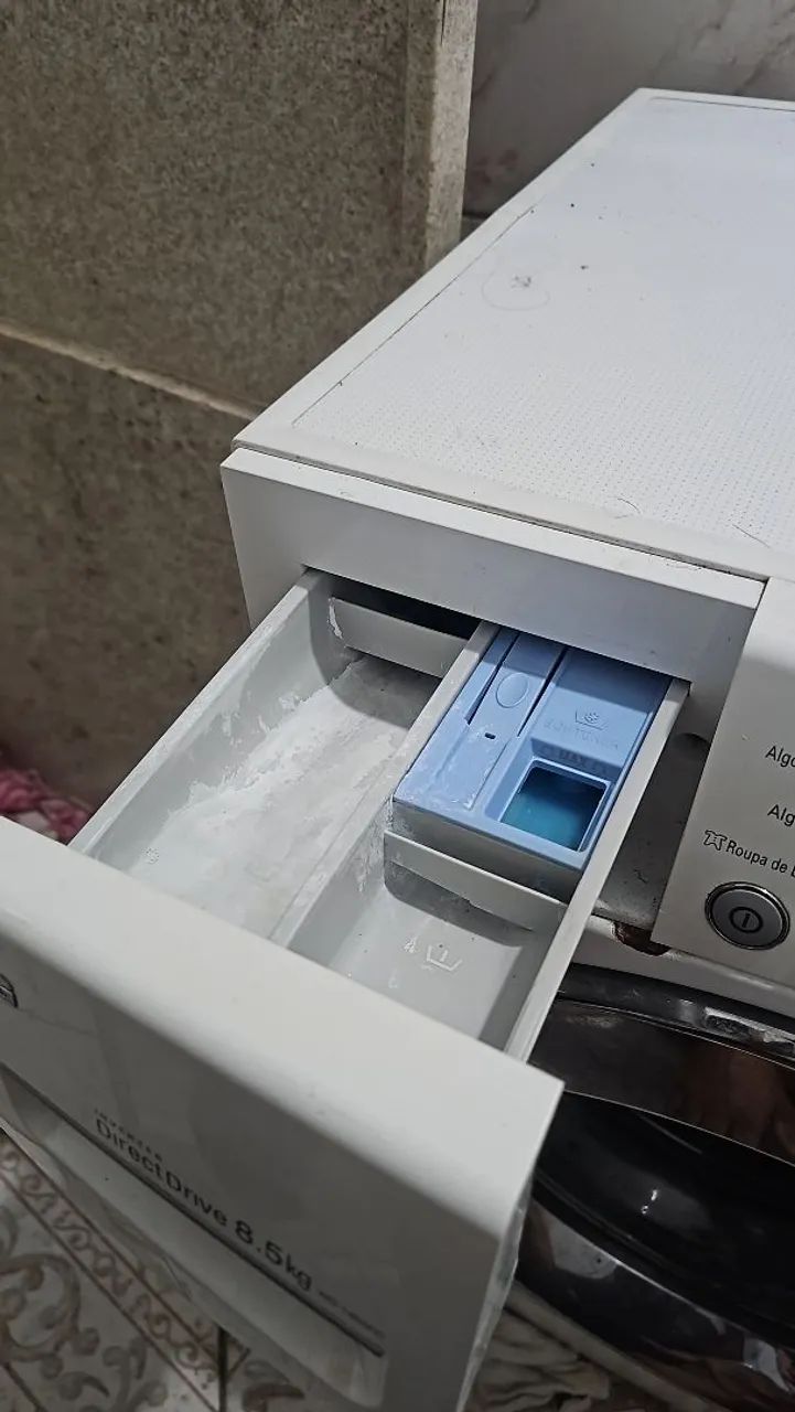 Máquina de Lavar LG Direct Drive 8,5kg Funcionando Perfeitamente - Foto 4