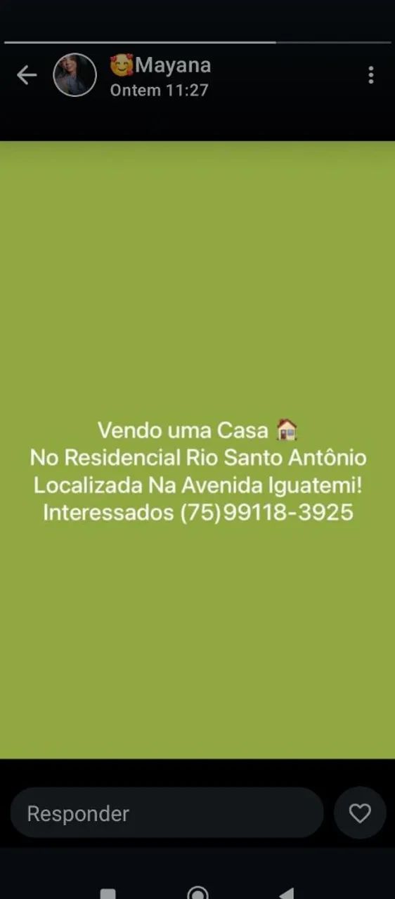 Vendo casa no condomínio Rio Santos Antônio - Av Iguatemi