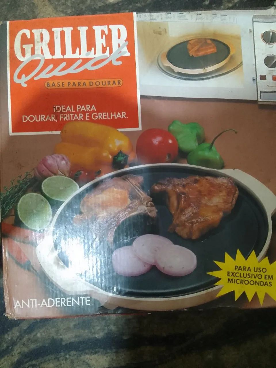 Griller Quick Anti-Aderente -Para Microondas - Foto 2