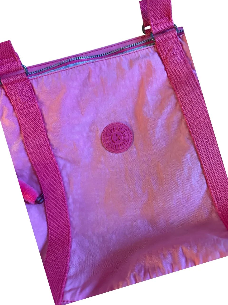 Bolsa kipling rosa original - Foto 2
