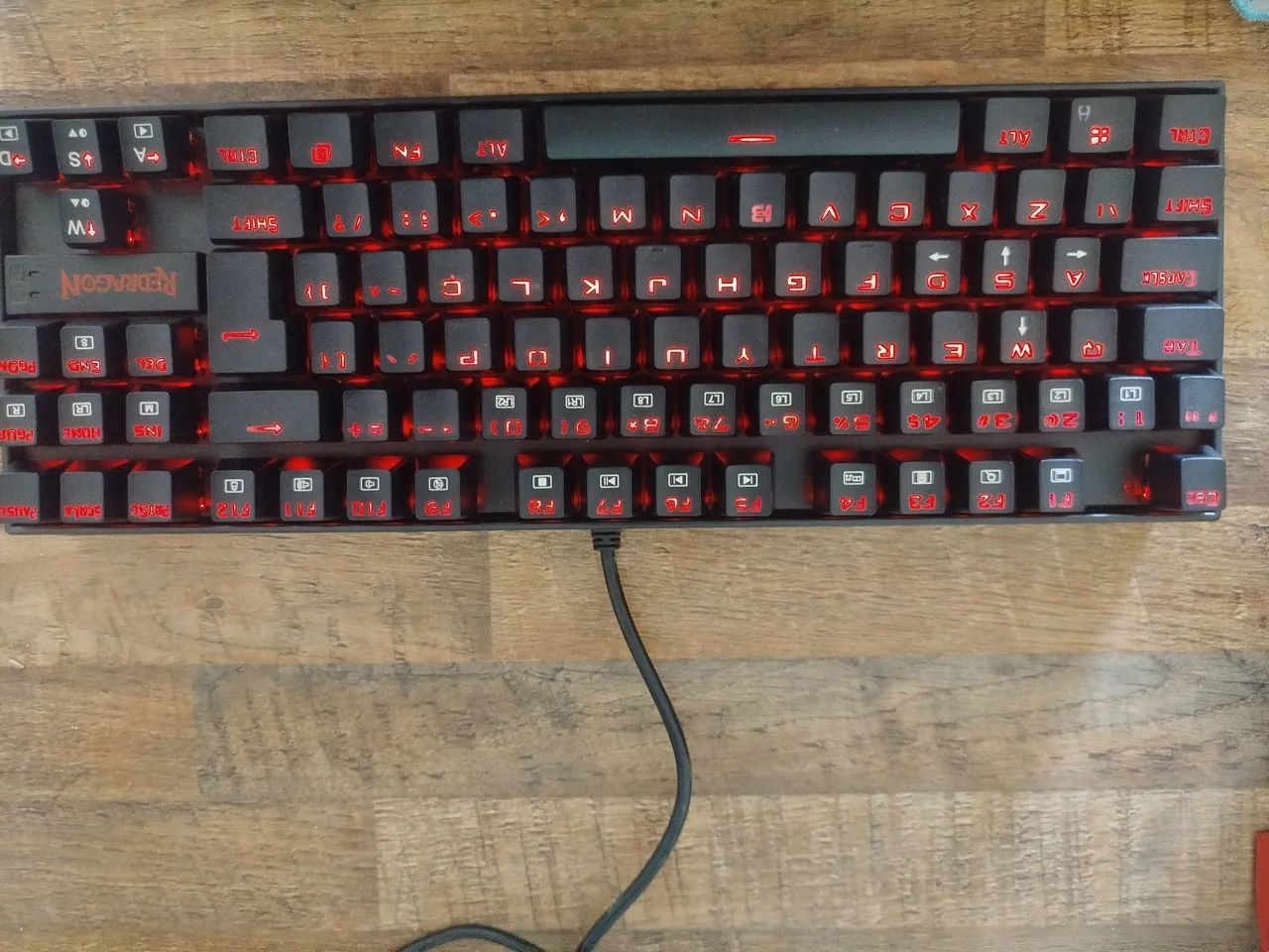 Teclado Mecânico Gamer Redragon Kumara - RGB - Foto 4