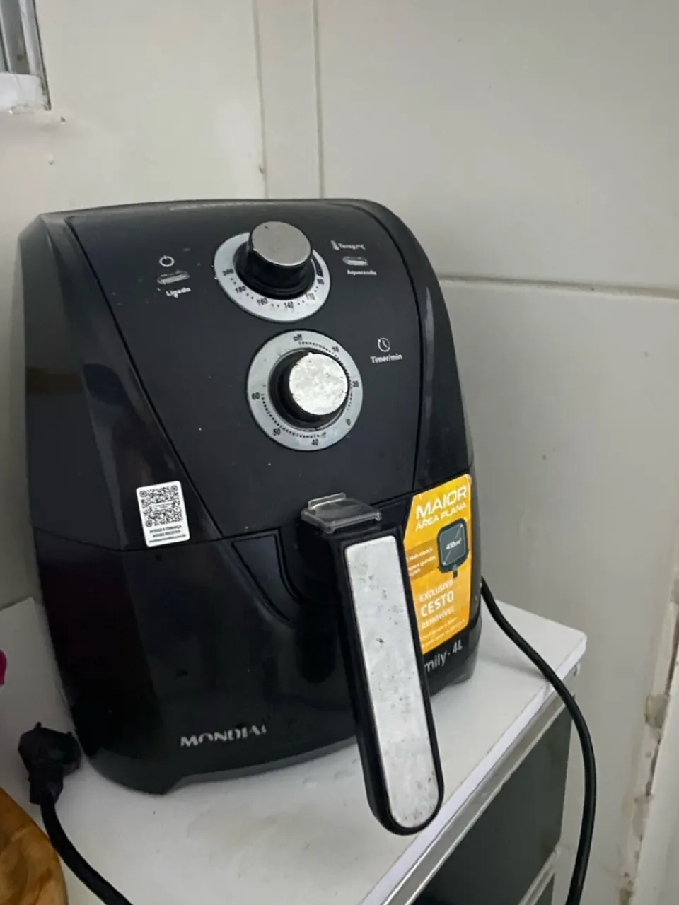 Fritadeira Elétrica Air Fryer Mondial Family 4L