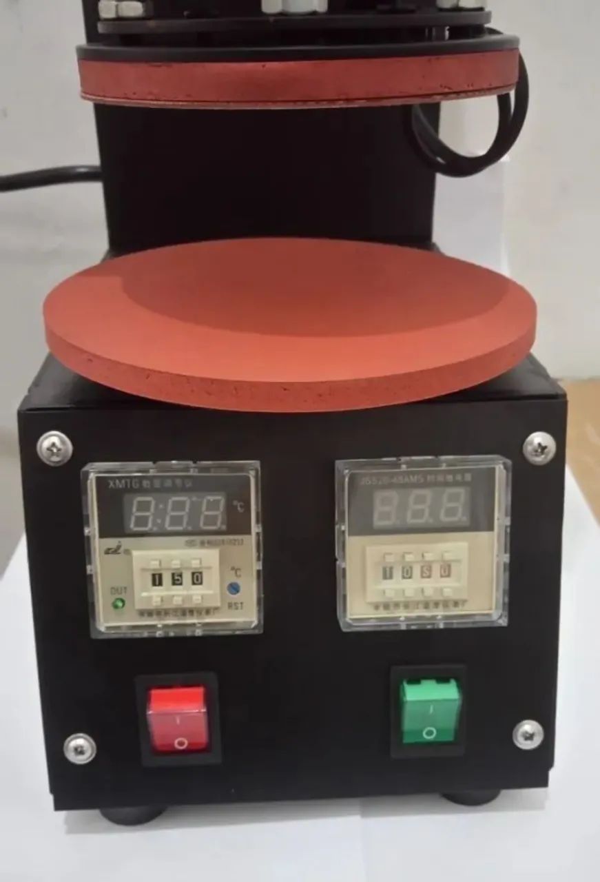 Sublimação Máquina prensa térmica para pratos, pires, objeto plano, cerâmicas  - Foto 3