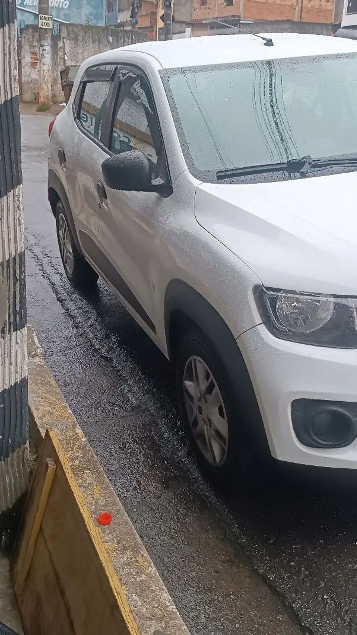 Renault kwid 2018/2019 vendo no valor 38.500(aceito moto LANDER 250 no rolo mais a volta - Foto 5