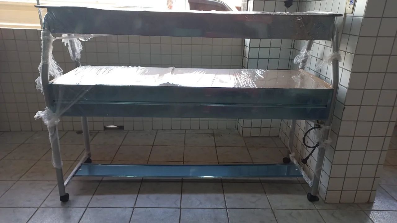 SELF SERVICE + SALADEIRA INOX - 15 CUBAS IBET