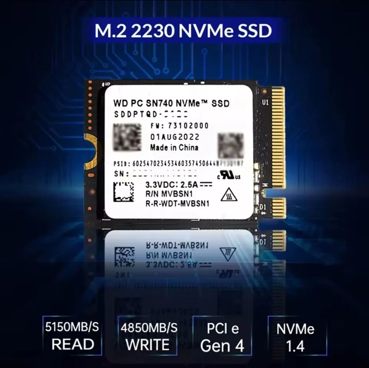 SSD WD PC SN740 NVMe 1TB - Foto 4