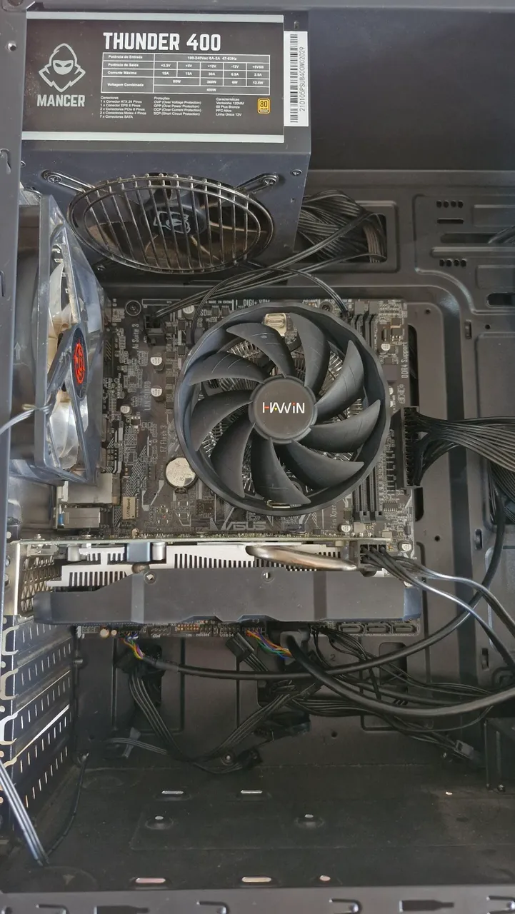 Ryzen 3 3200G + RX580 8GB