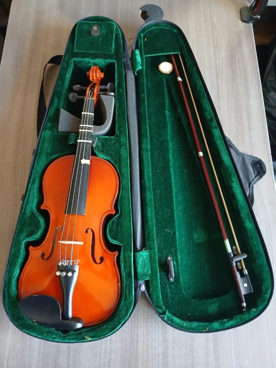 VIOLINO 4-4 MICHAEL COMPLETO COM CASE 