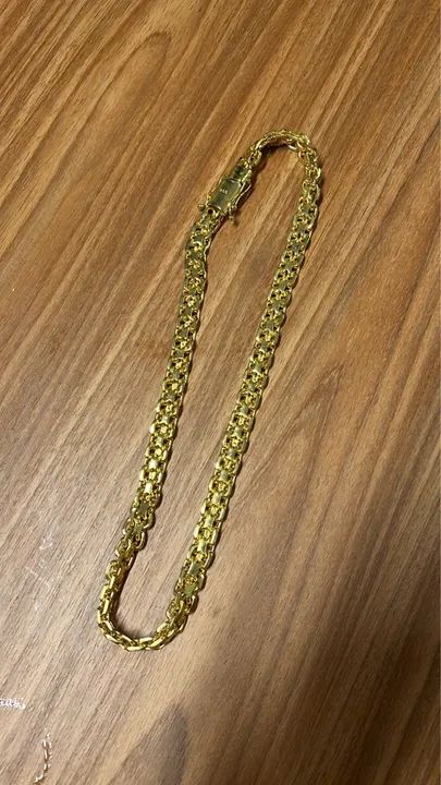 Cordão moeda antiga 