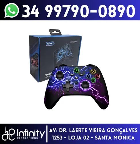 Controle Bluetooth para Pc Nintendo Switch Android Tv 