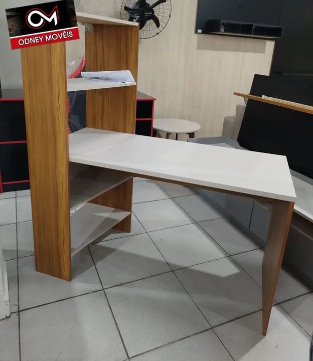 MESA OFFICE ESTUDANTE OU ESCRITÓRIO NOVOS NA CAIXA FAZEMOS A ENTREGA GRÁTIS 