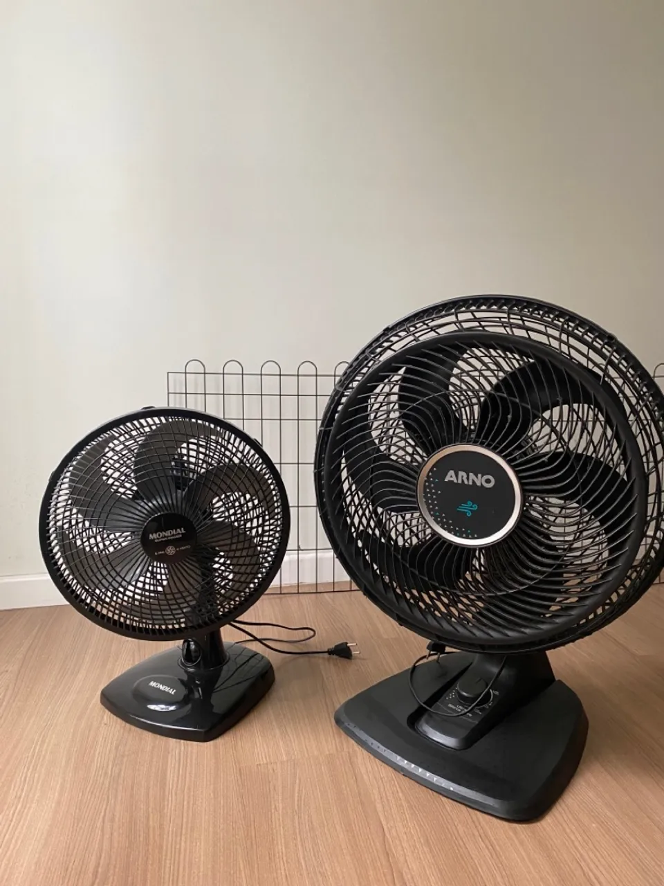 Ventiladores Arno e Mondial