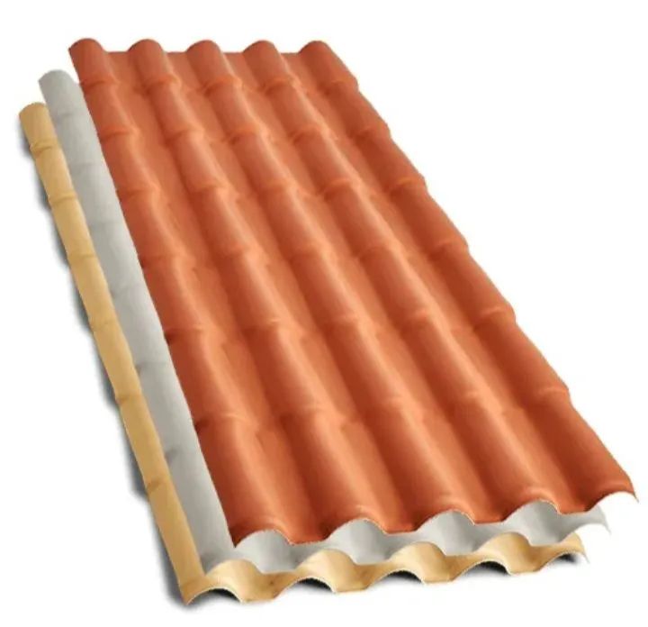 Telhas plásticas PVC 
