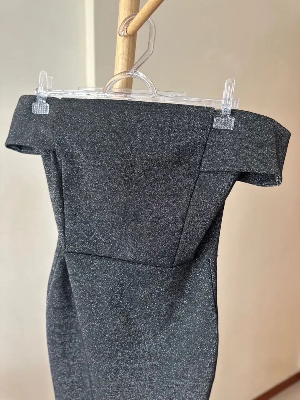 Vestido midi John John vestido lurex P - Foto 2