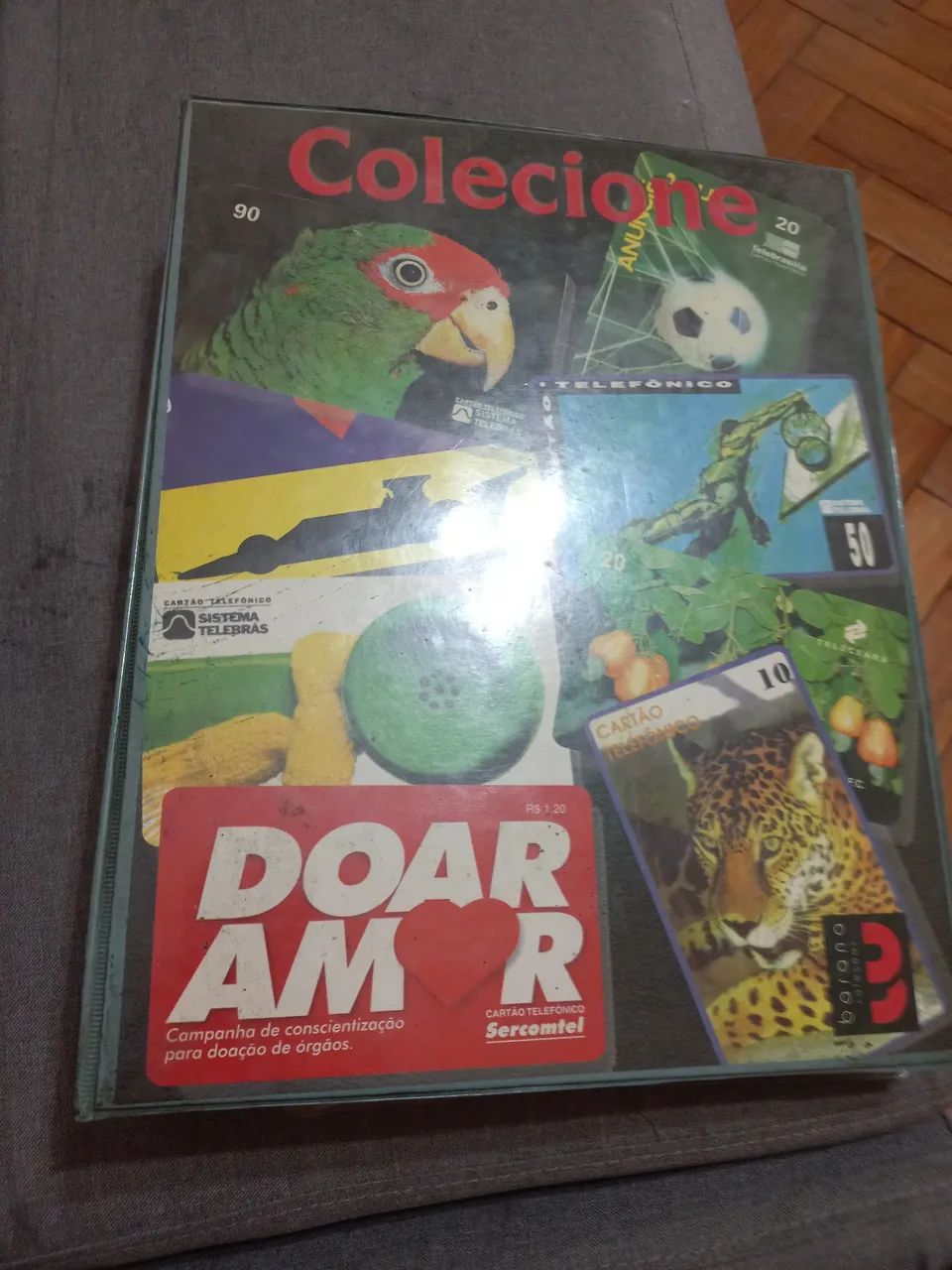 Coleção de cartões telefônicos 