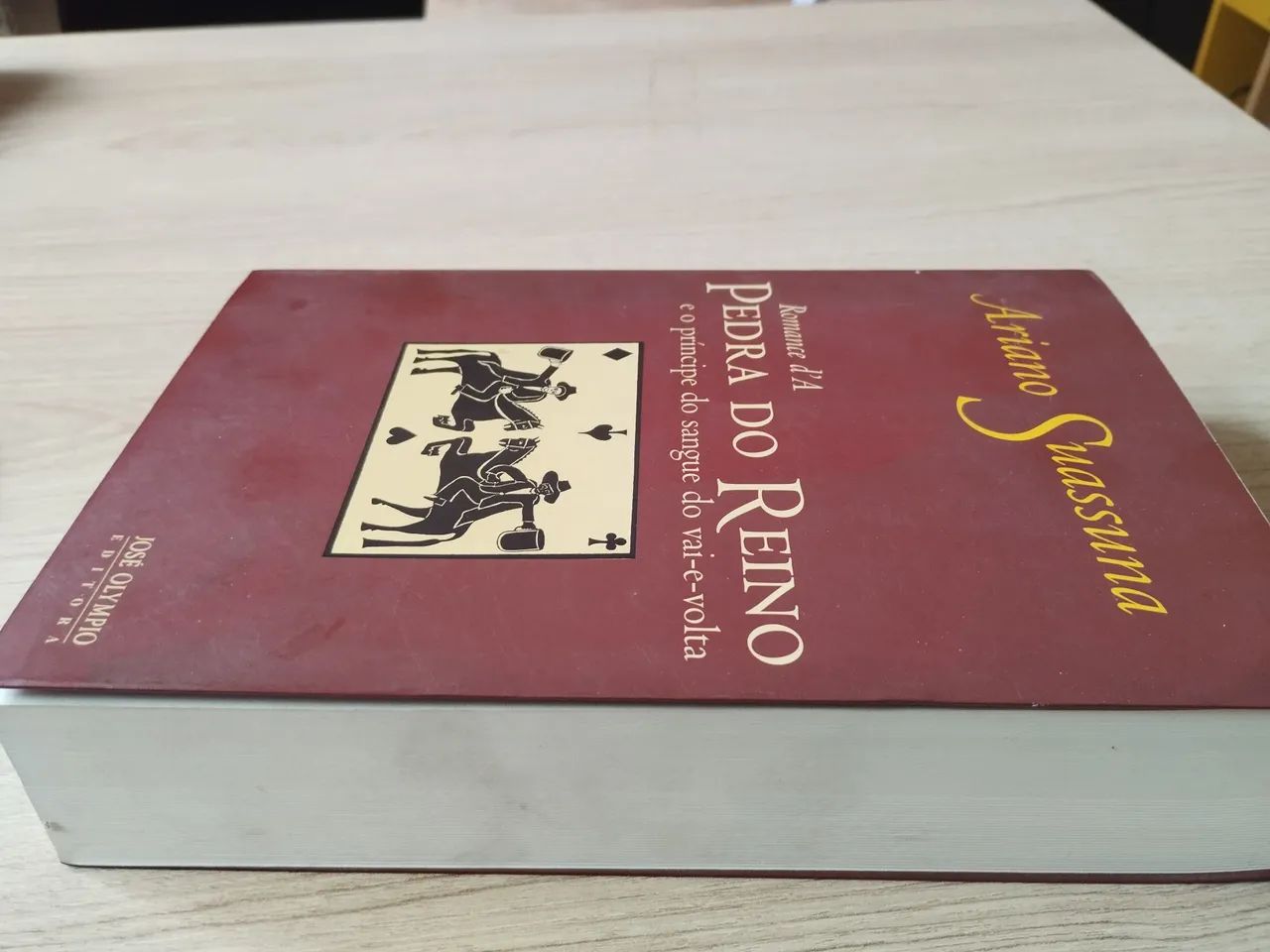 Livro Romance d,A Pedra do Reino e o Príncipe do Sangue do vai-e-volta  - Foto 4