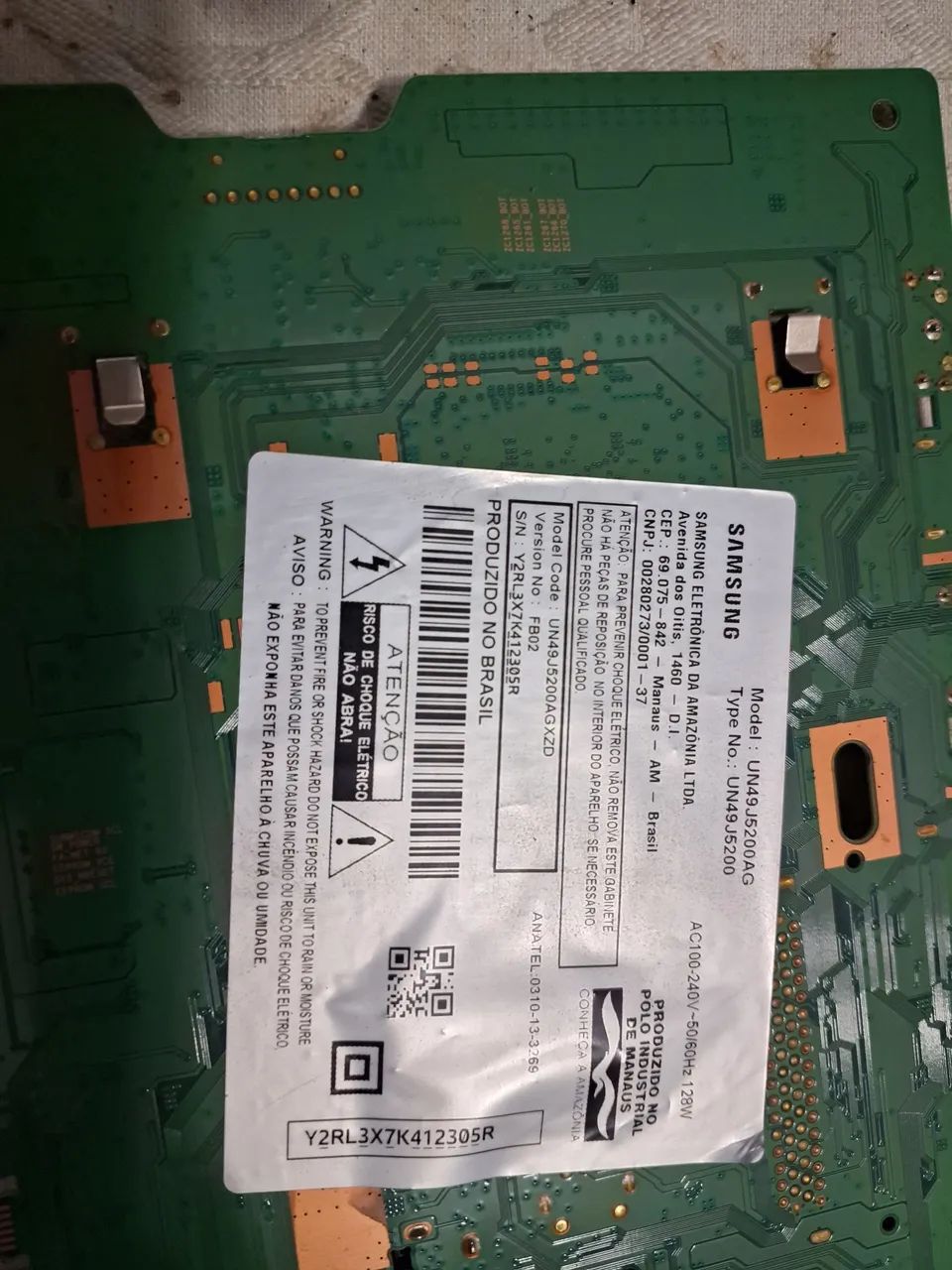 Placa Principal TV Samsung un49j5200ag - Foto 3