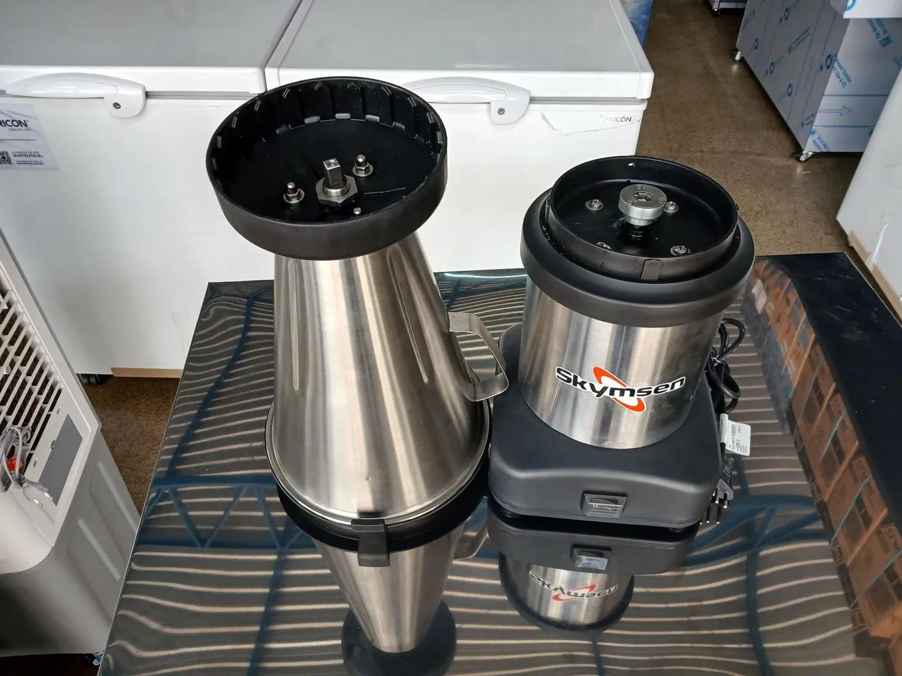 Liquidificador Inox Alta Rotação 4 Litros Skymsen Ta-04mb-n<br> - Foto 3