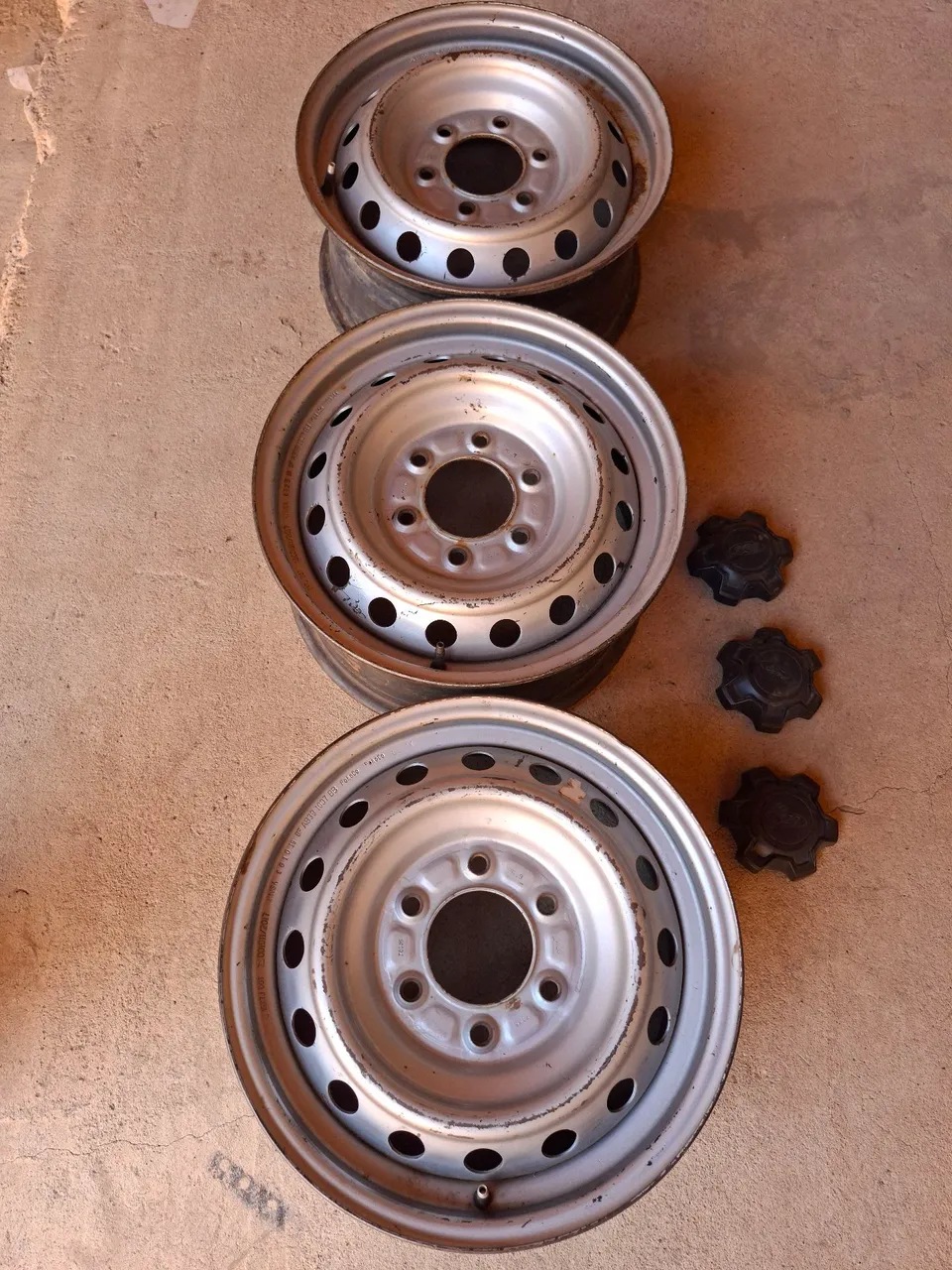Rodas de aço aro 16