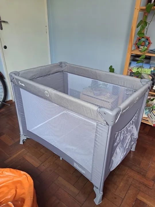 Berço Portátil para Bebê - Burigotto Sonata - Foto 2