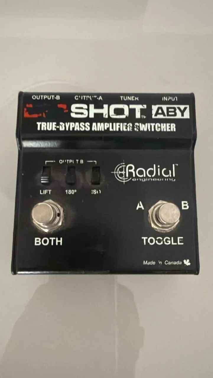 Radial Engineering Shot ABY True-Bypass Amplifier Switcher