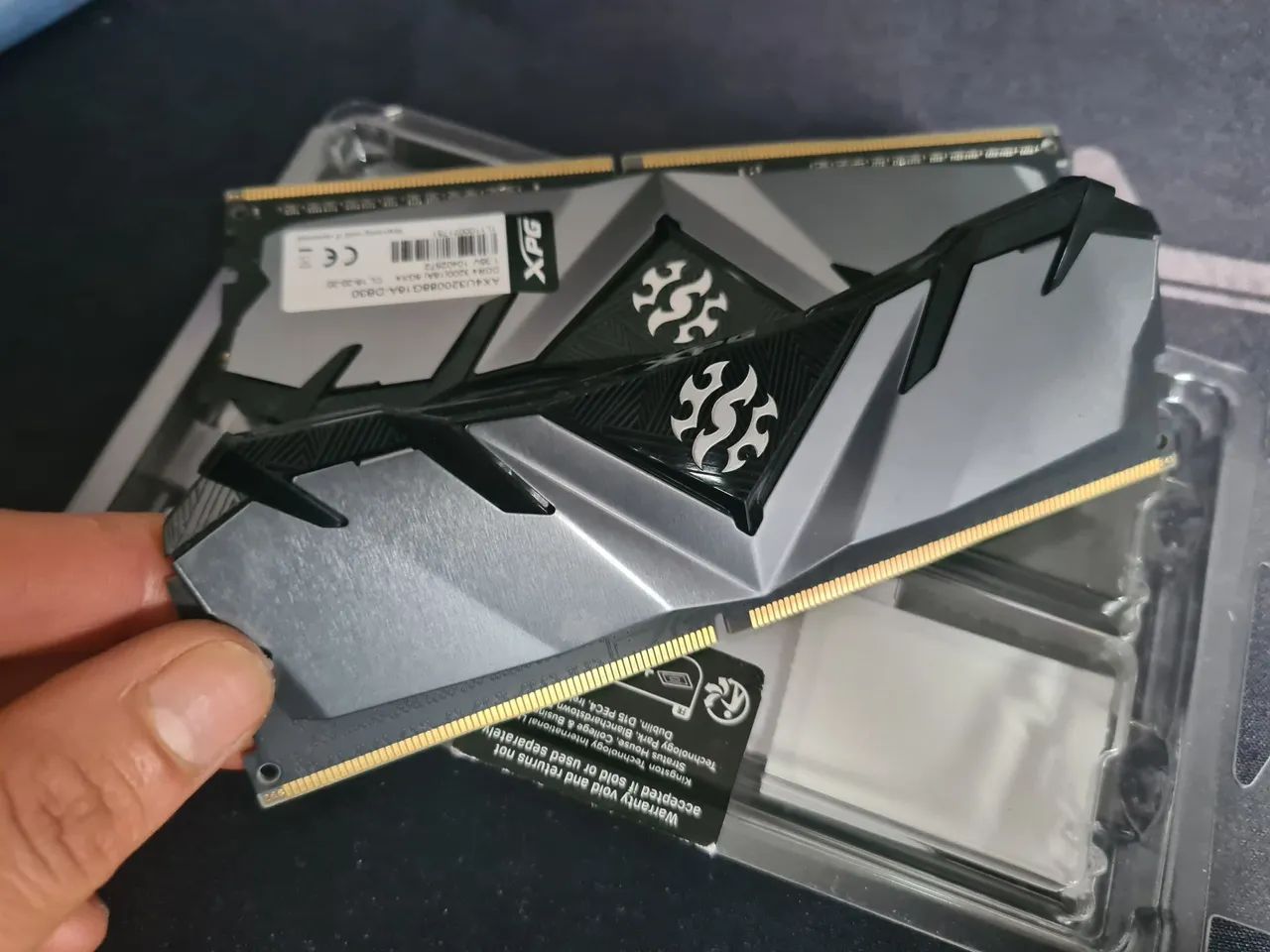 Memoria Ram ddr4 gamer XPG ddr5 D30 16gb 2x8 3200mhz hyper corsair - Foto 3