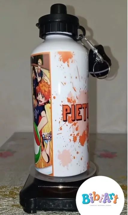 Squeeze personalizada com tampa dupla - Foto 2