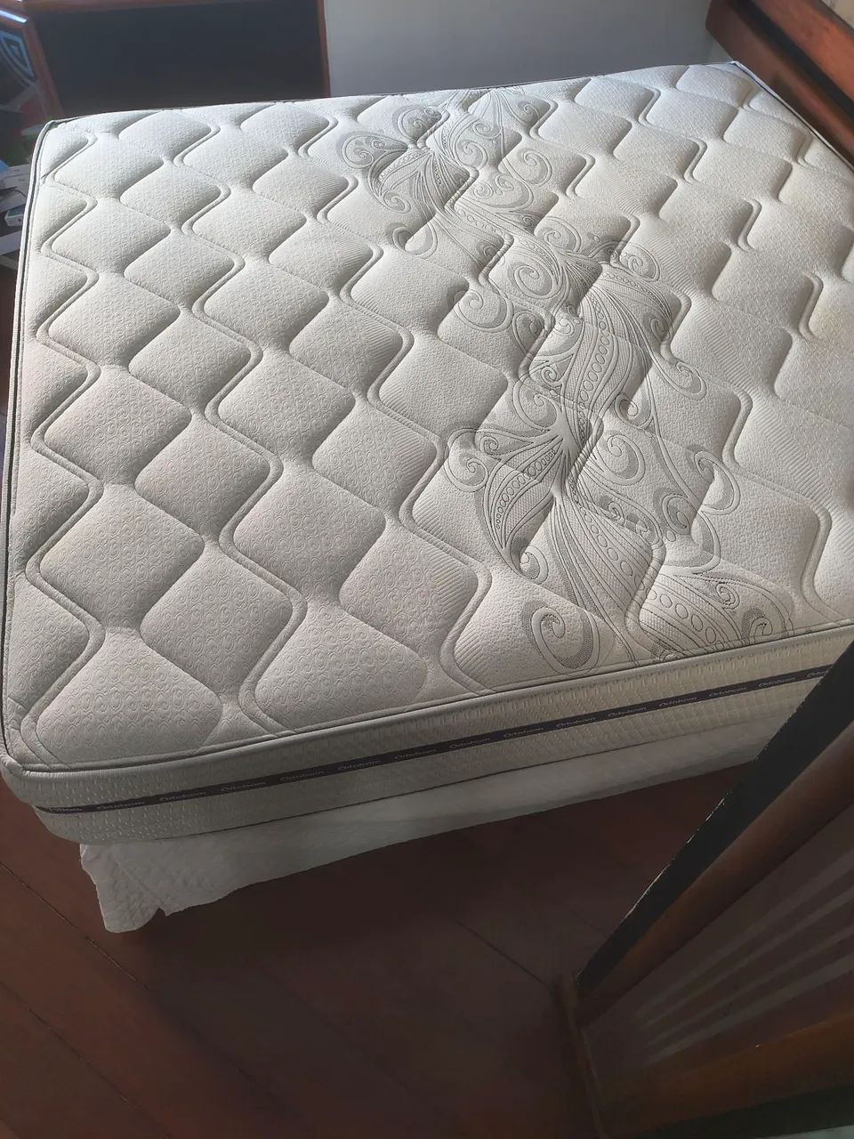 Vendo cama com base Ortobom Liberty King size - Foto 2