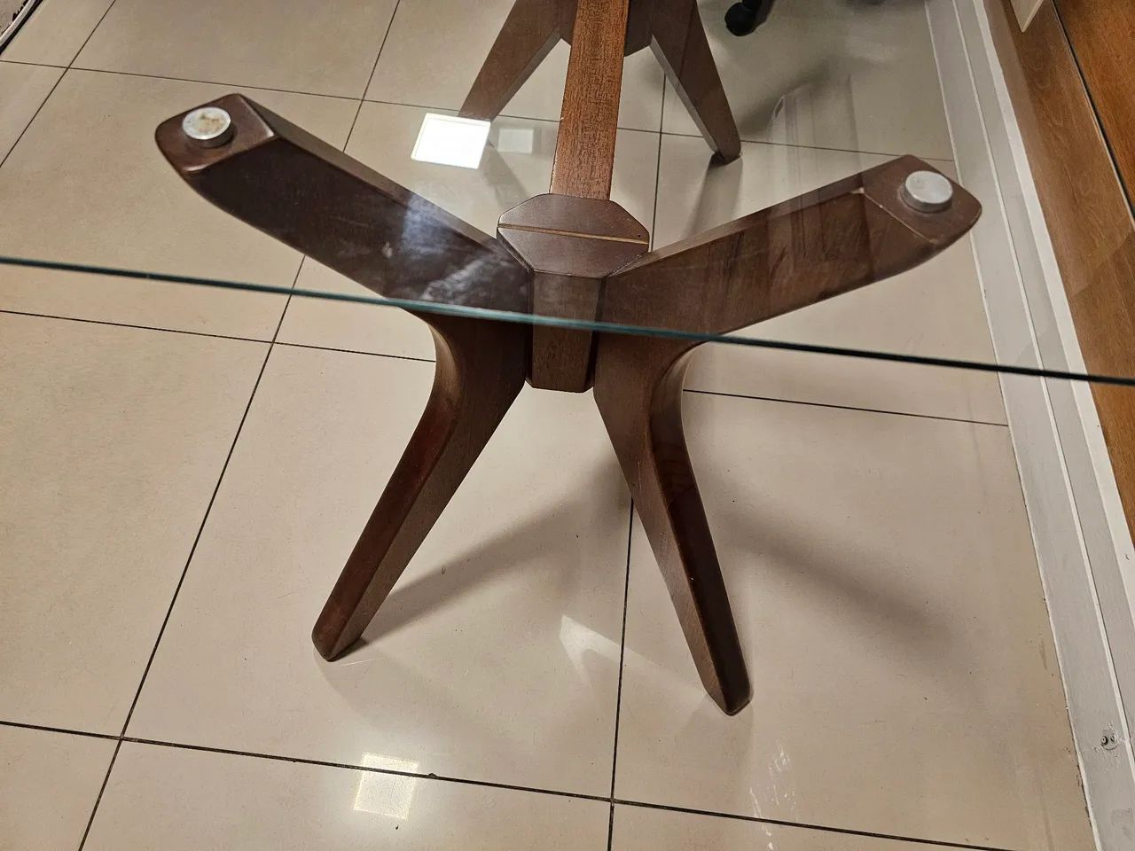 Mesa de centro sofisticada Mid-Century - Foto 4