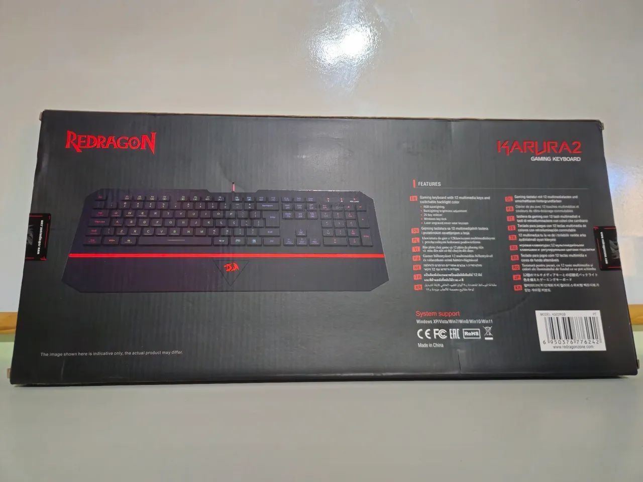 Teclado Gamer Redragon Karura 2 - Foto 2
