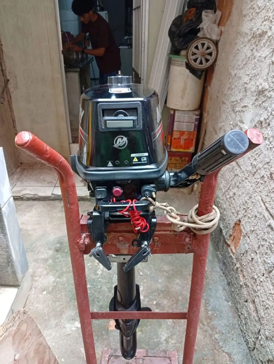 Motor de popa Mercury 5.0 HP  - Foto 2