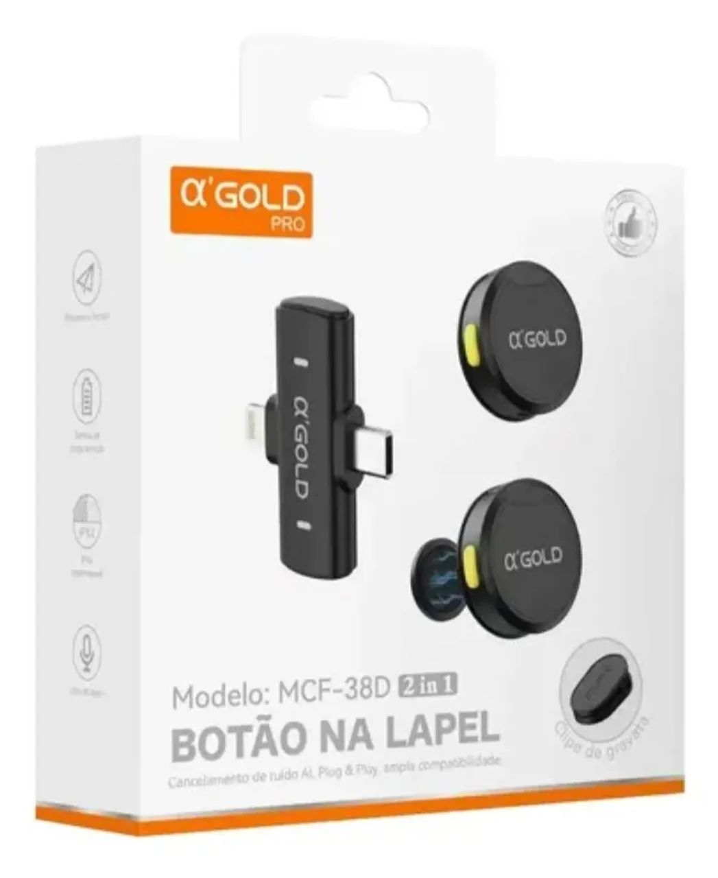 Microfone de Lapela