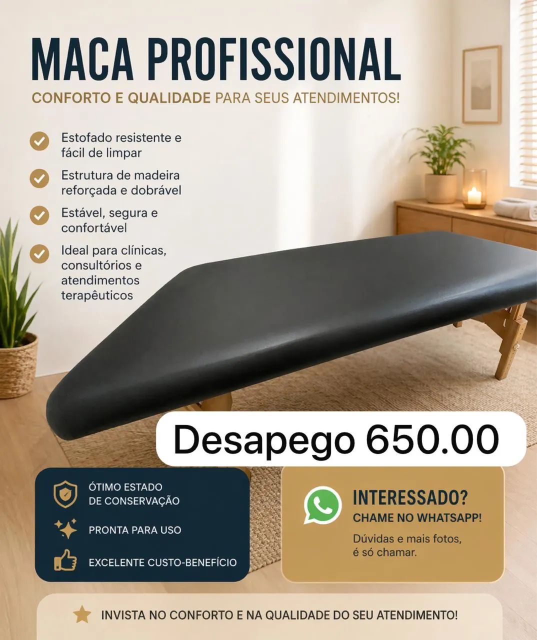 Maca de estética 