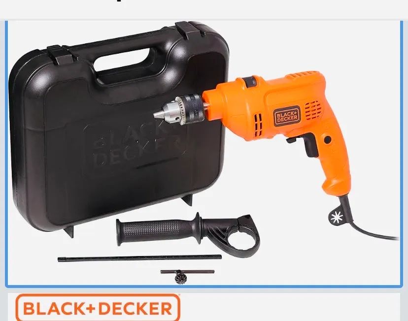 Parafusadeira inpacto BLACK&DECKER 560W.