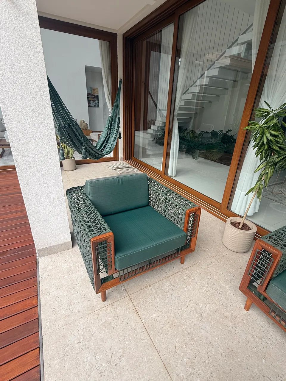 Conjunto sofá área externa  - Foto 2