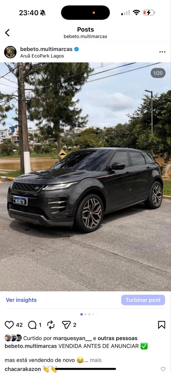 Land Rover Range Rover Range Rover EVO SE SI4 R-DYN. 2.0 Flex Aut. 2021 2021