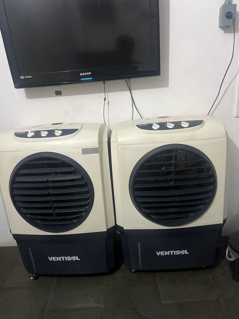 Climatizadores funcionando perfeitamente  45L