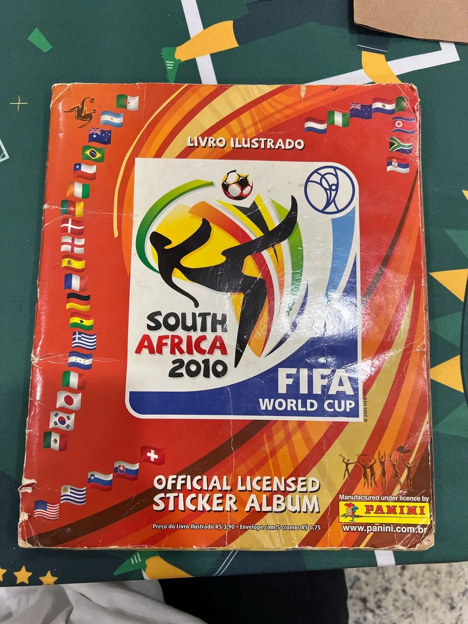 ÁLBUM DA COPA DE 2010 completo  - Foto 2