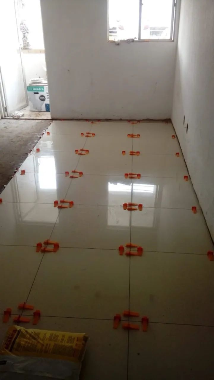 Porcelanato com nivelamento 