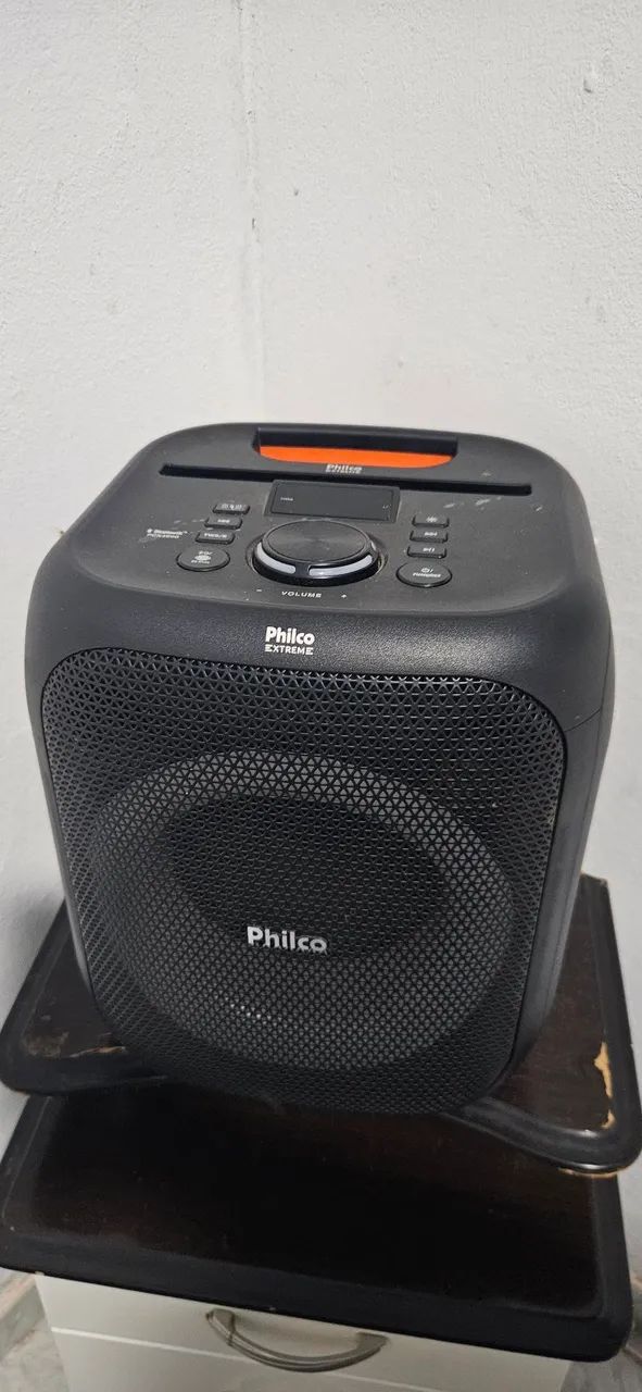 Caixa de som philco